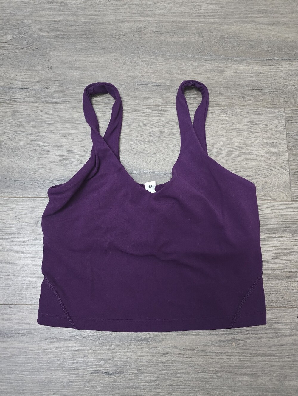 Lululemon Sports Bra Tank Purple Size 6 Cimfy Athletic Gym Sporty